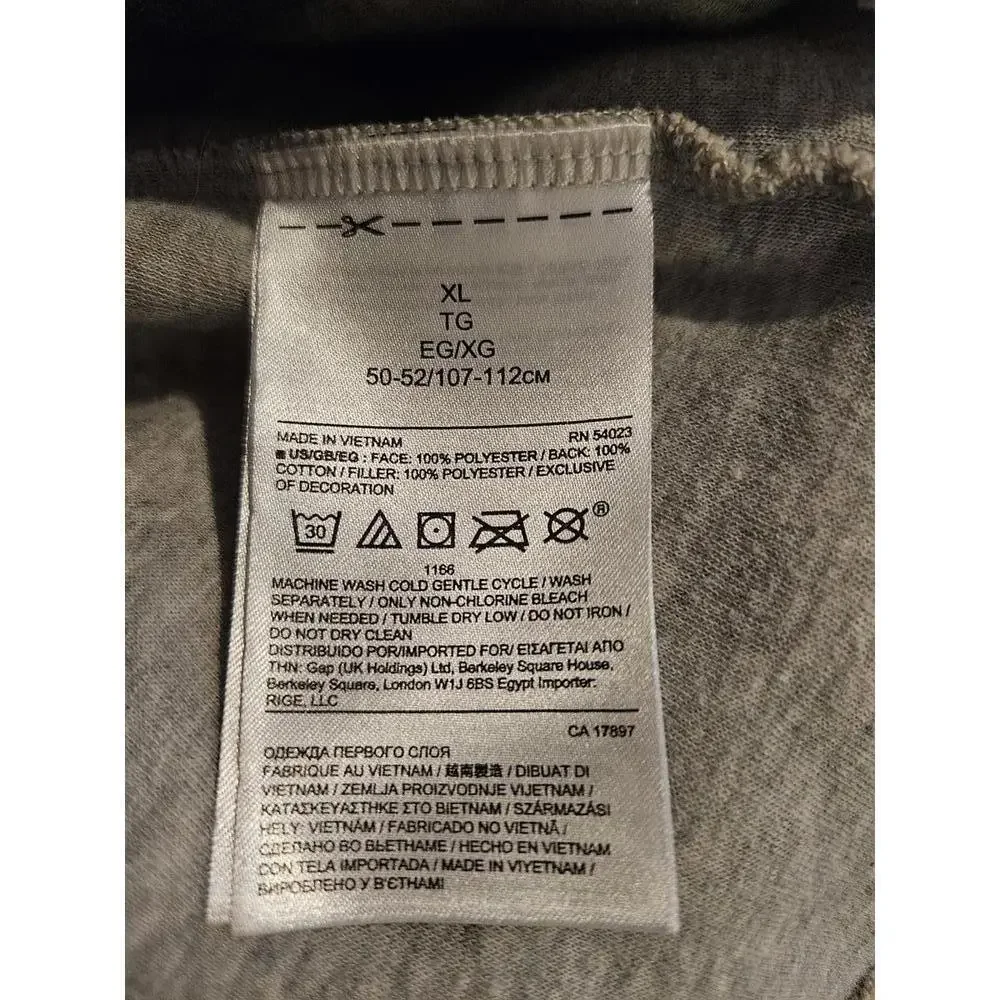 Banana Republic XL cream fleece jacket